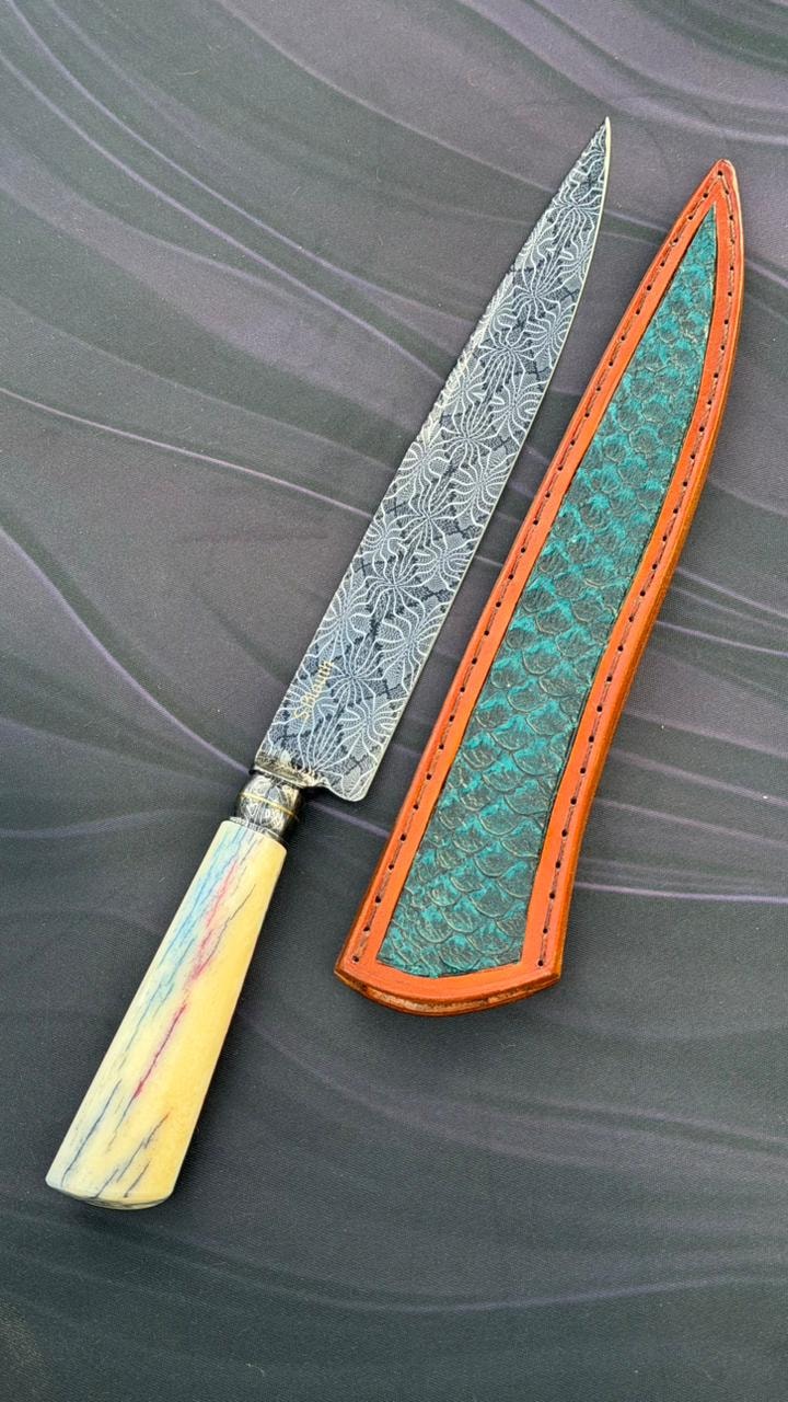Gaucho Knife – Composite Mosaic Damascus